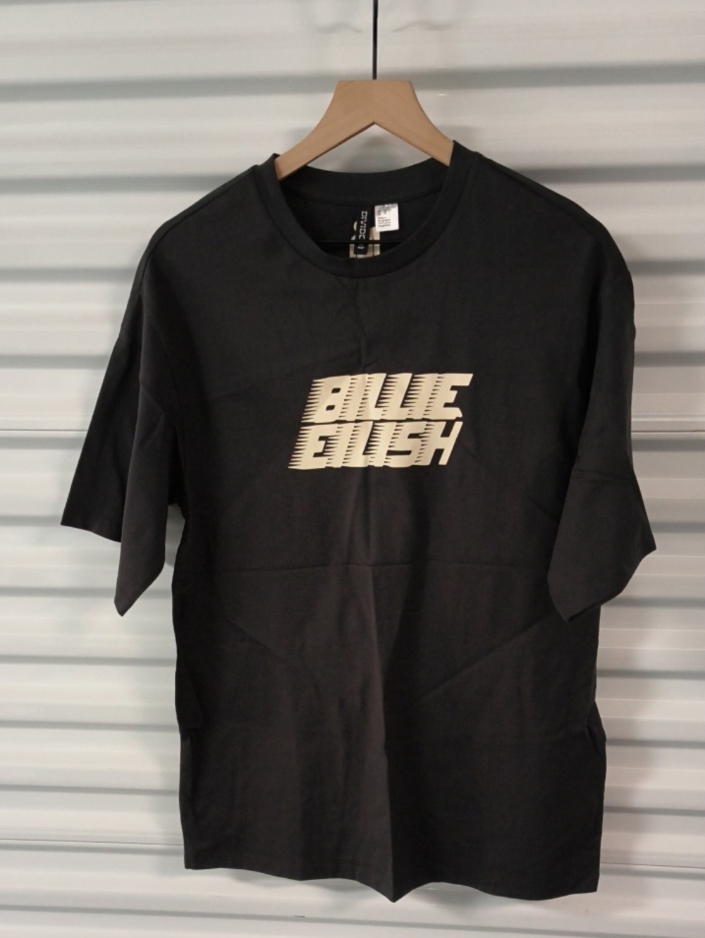 Billie Eilish H&M Divided Crewneck Short Sleeve Women's T-shirt XS
